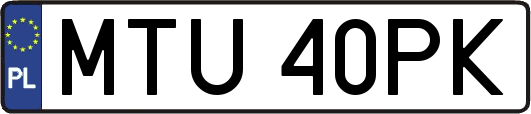MTU40PK