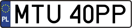 MTU40PP