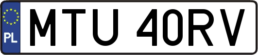 MTU40RV