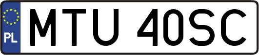 MTU40SC