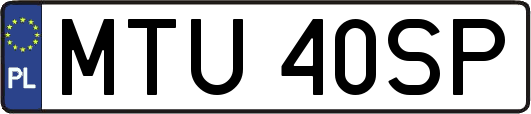 MTU40SP