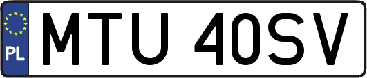 MTU40SV