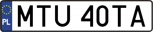 MTU40TA