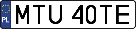MTU40TE