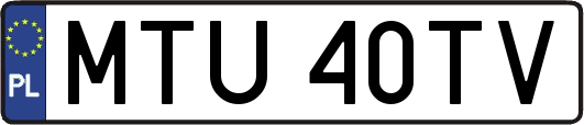 MTU40TV
