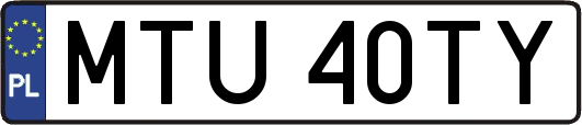 MTU40TY