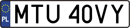MTU40VY