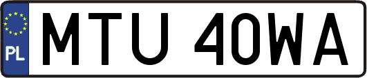 MTU40WA