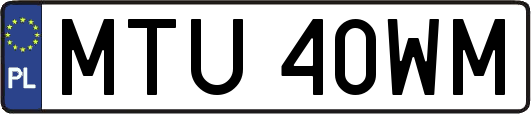 MTU40WM