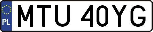 MTU40YG