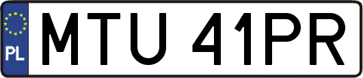 MTU41PR