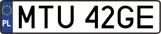 MTU42GE
