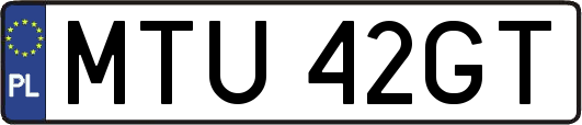 MTU42GT