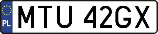MTU42GX