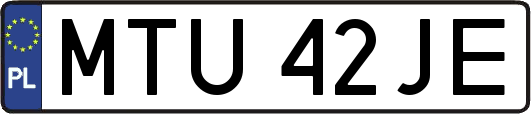 MTU42JE