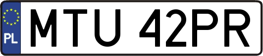 MTU42PR