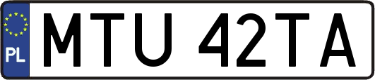 MTU42TA