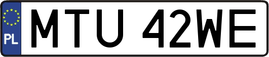 MTU42WE