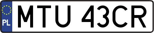 MTU43CR