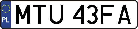 MTU43FA