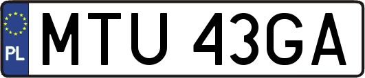 MTU43GA