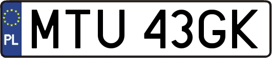 MTU43GK
