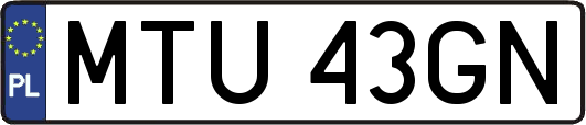MTU43GN