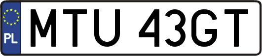 MTU43GT