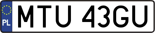 MTU43GU