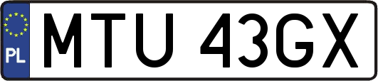 MTU43GX