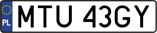 MTU43GY