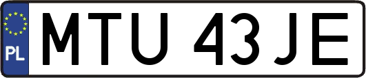 MTU43JE