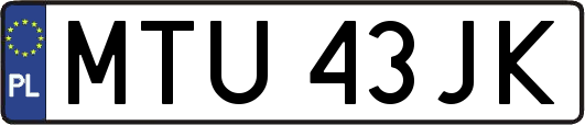 MTU43JK