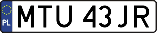 MTU43JR