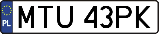 MTU43PK