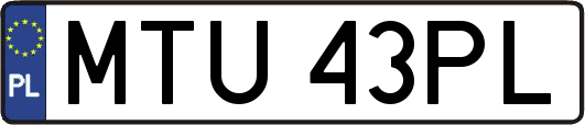 MTU43PL