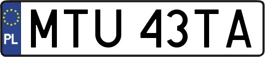 MTU43TA