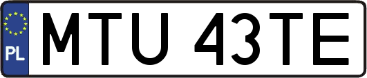 MTU43TE