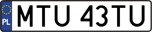 MTU43TU