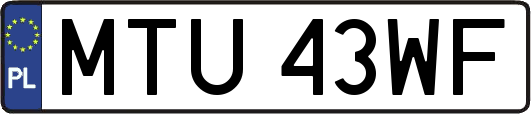 MTU43WF