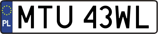 MTU43WL