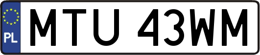 MTU43WM