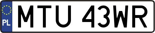 MTU43WR
