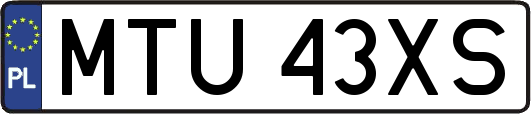 MTU43XS