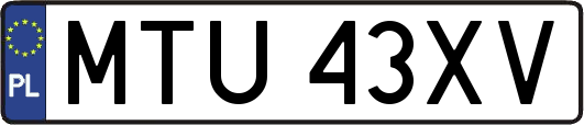 MTU43XV