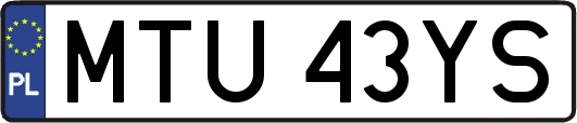 MTU43YS
