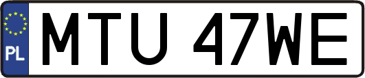 MTU47WE