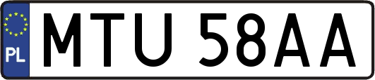 MTU58AA
