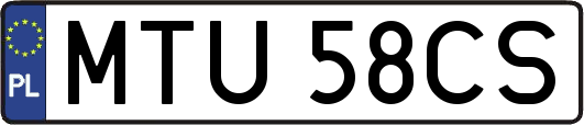 MTU58CS