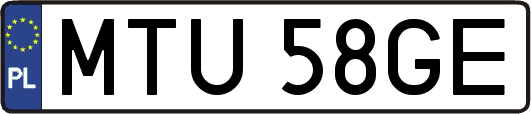 MTU58GE